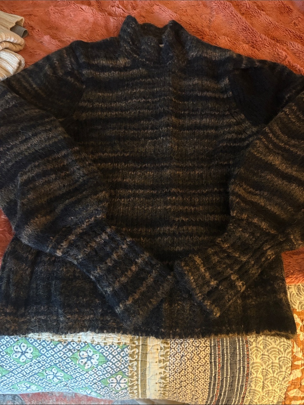 Veronica Beard mohair mock neck